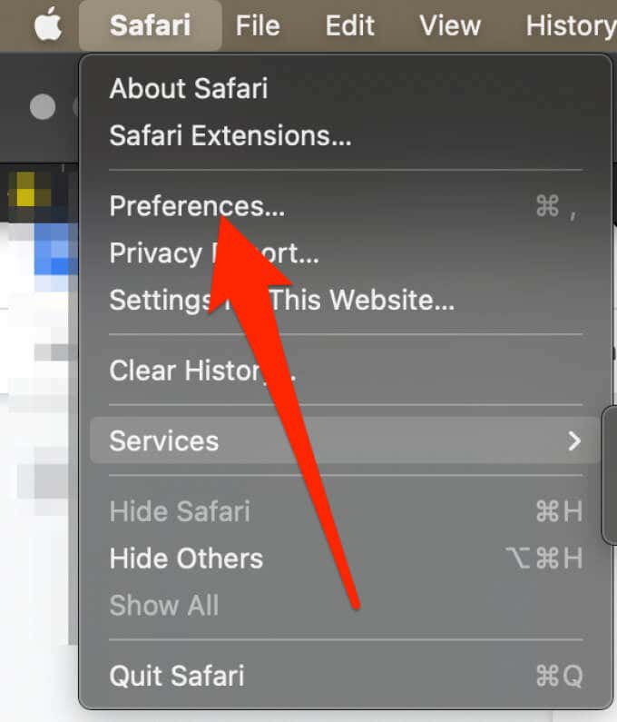 disable ad blocker on safari