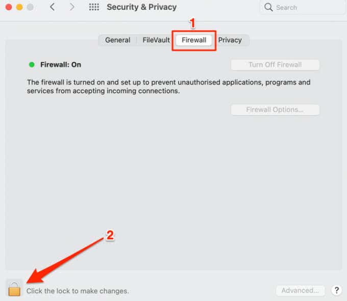 16 modify security privacy settings macos