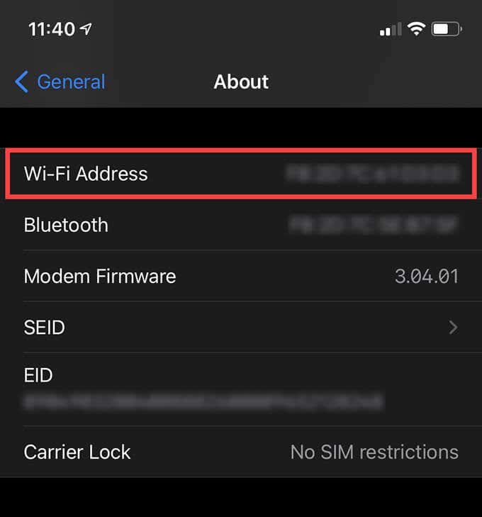 What is a Private MAC (WiFi) Address on iOS and How to Use It image 2