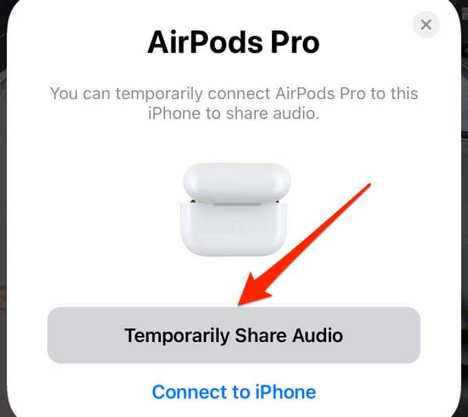 How to Connect Two AirPods or Beats Headphones to One iPhone or iPad and Share Audio image 3