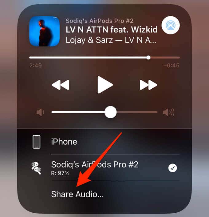 How to Connect Two AirPods or Beats Headphones to One iPhone or iPad and Share Audio image 7