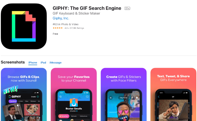 GIPHY app 