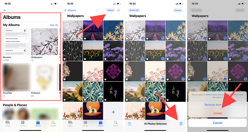 How to Bulk Delete Photos from iPhone image 4