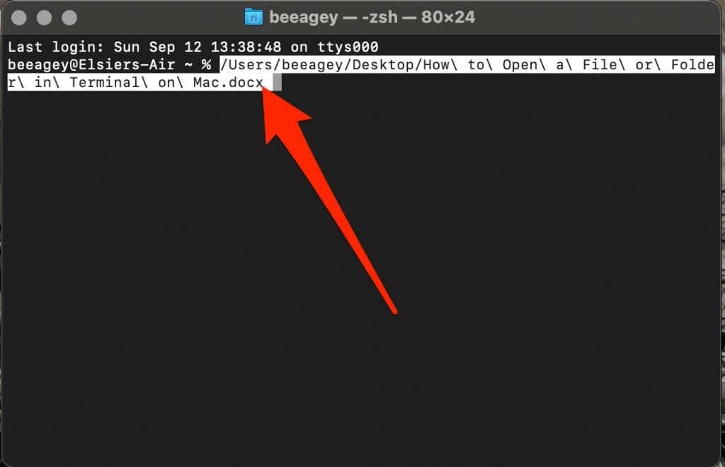 Ægte bison butik How to Open a File or Folder in Terminal on Mac