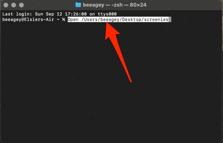 How to Open a File or Folder in Terminal on Mac