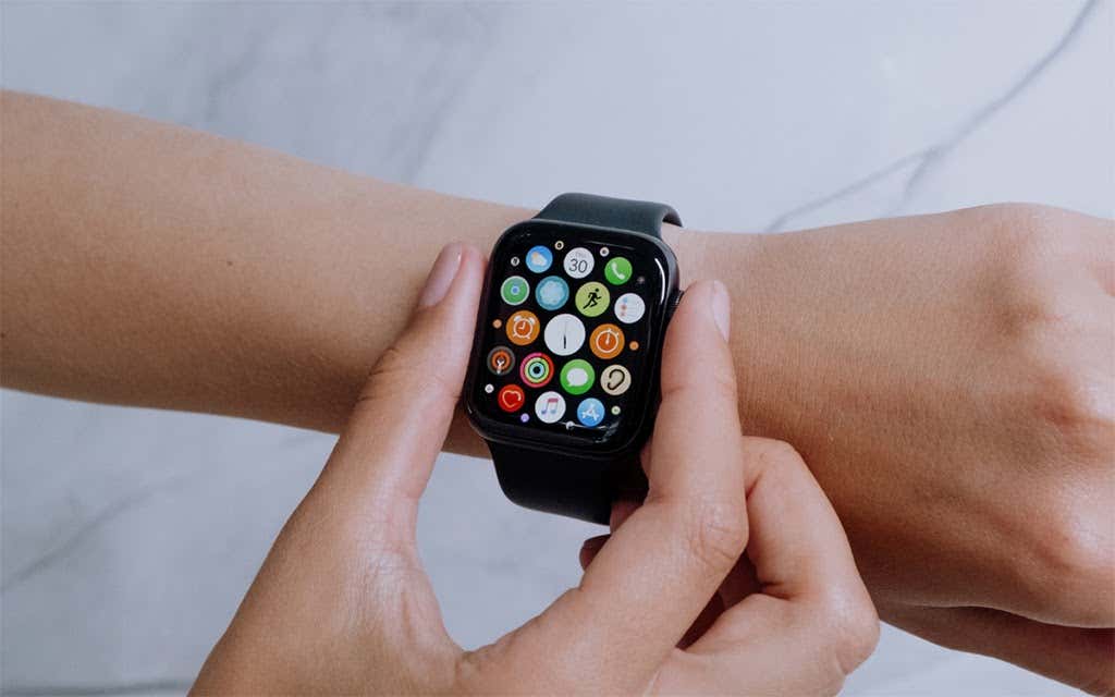 Apple Watch app screen 