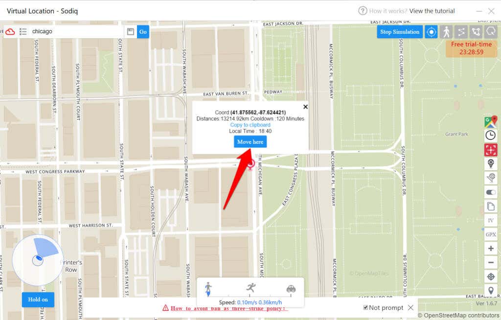 Como falsificar sua localização GPS no iPhone 8