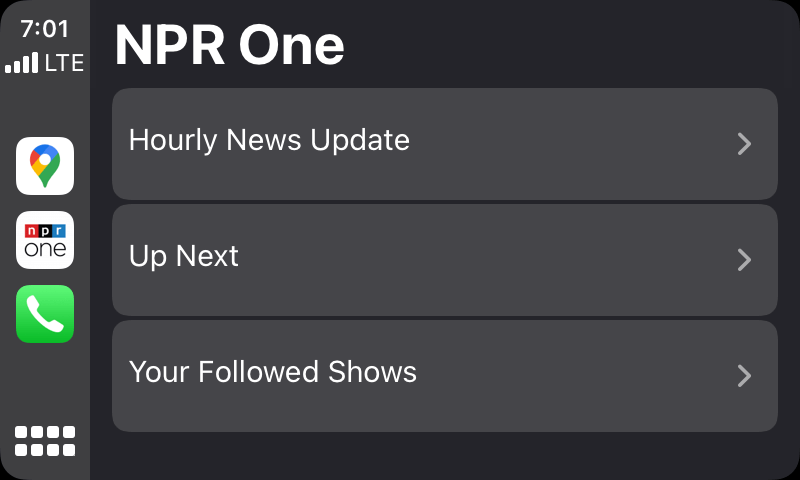 NPR One app 