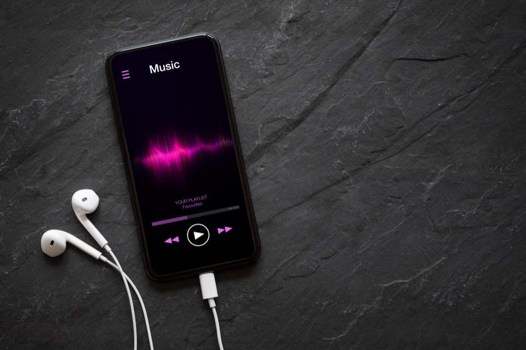 Apple Music on an iPhone