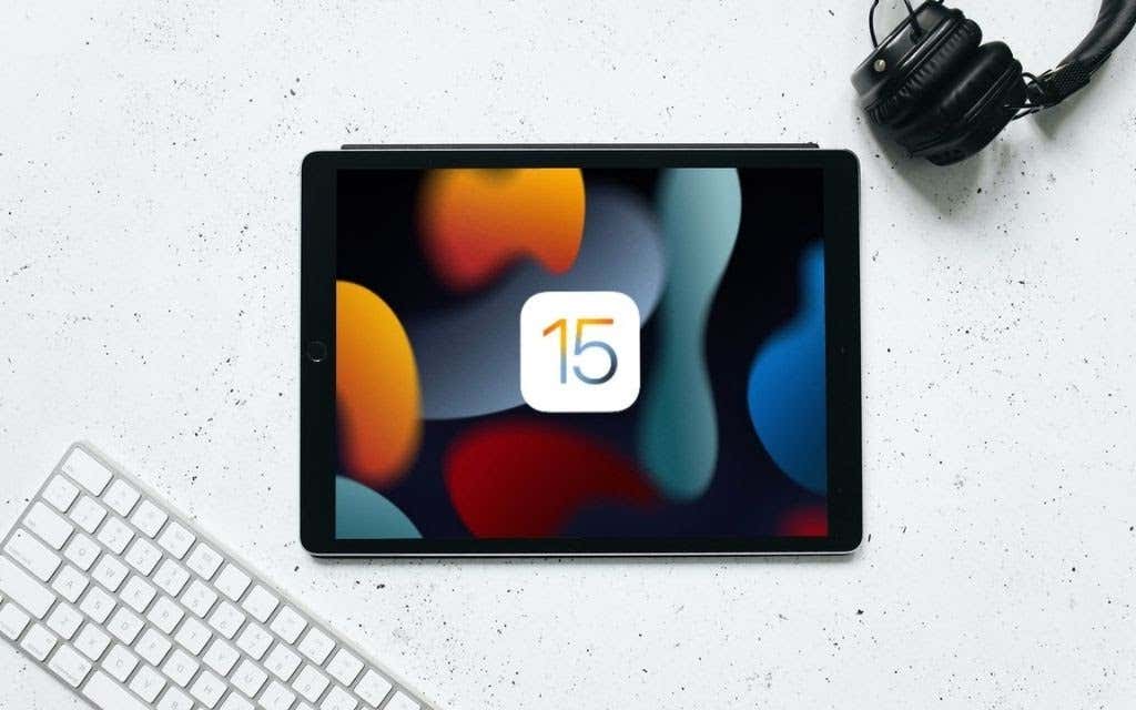 iPadOS 15 on an iPad