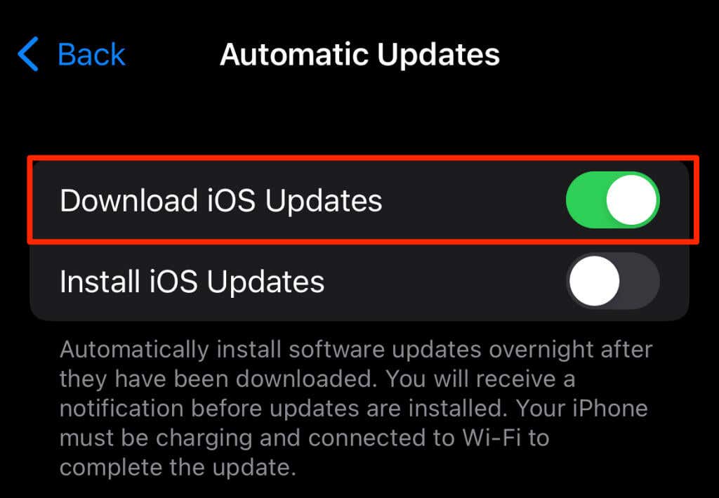 Download iOS Updates 