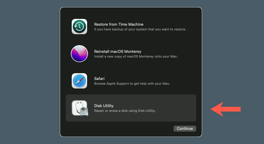 Disk Utility 