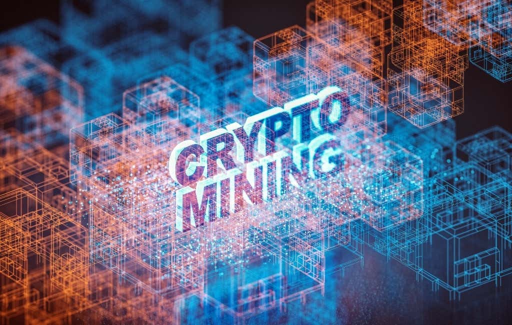 Visualization of crypto mining