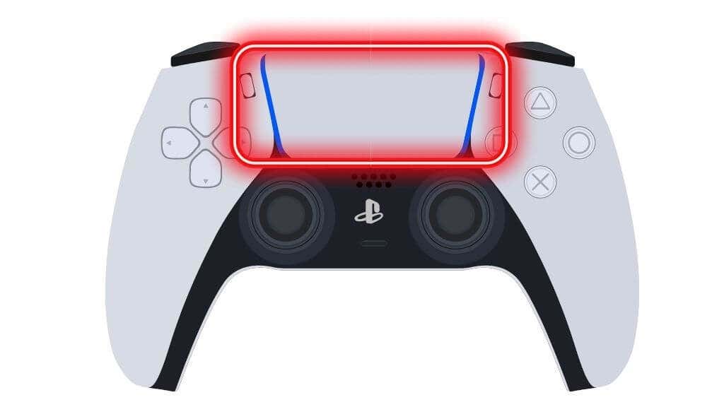 PS5 touchpad