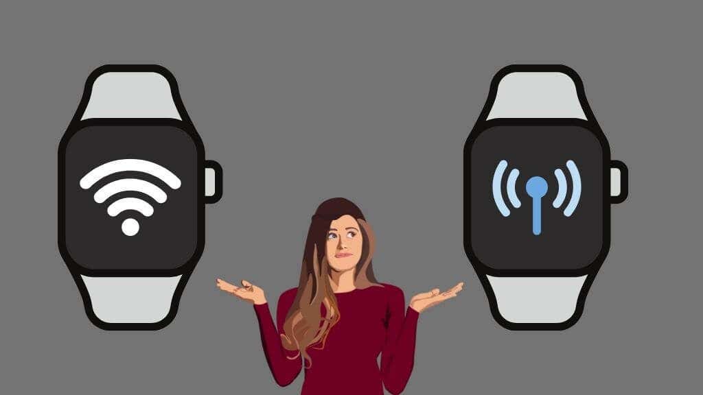 A woman considering Apple Watch GPS vs Cellular