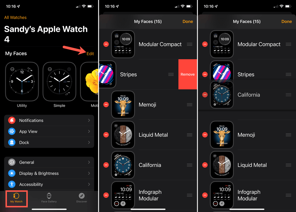 How to Add, Customize, and Change Apple Watch Faces image 7
