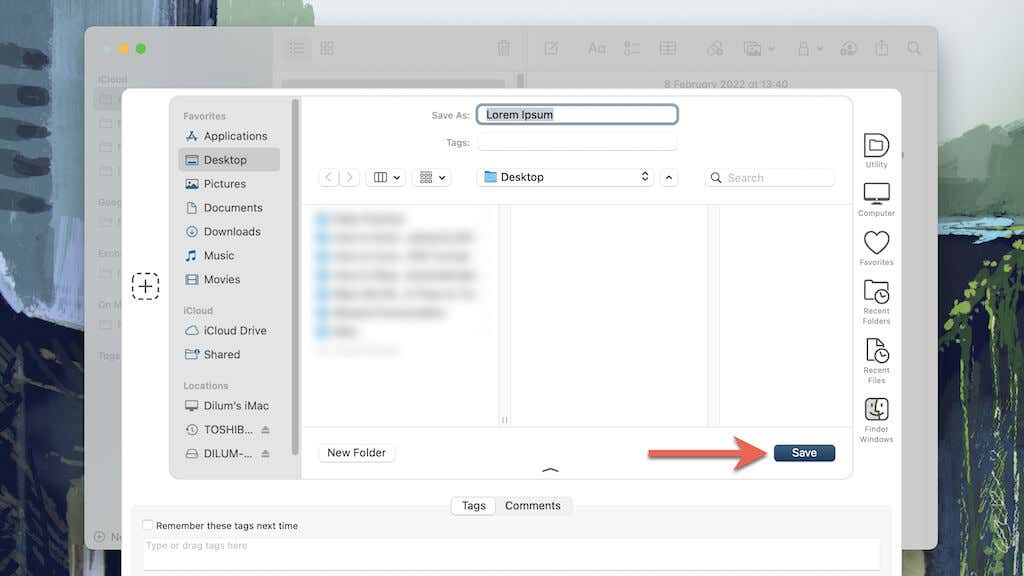 How to save Apple Notes as PDF on iPhone, iPad, Mac