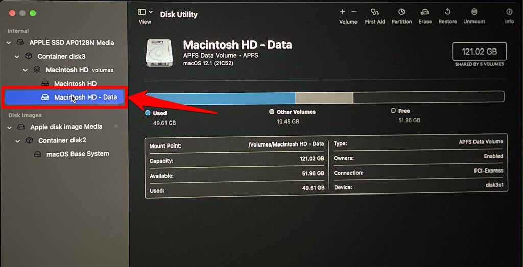 Macintosh HD - Data