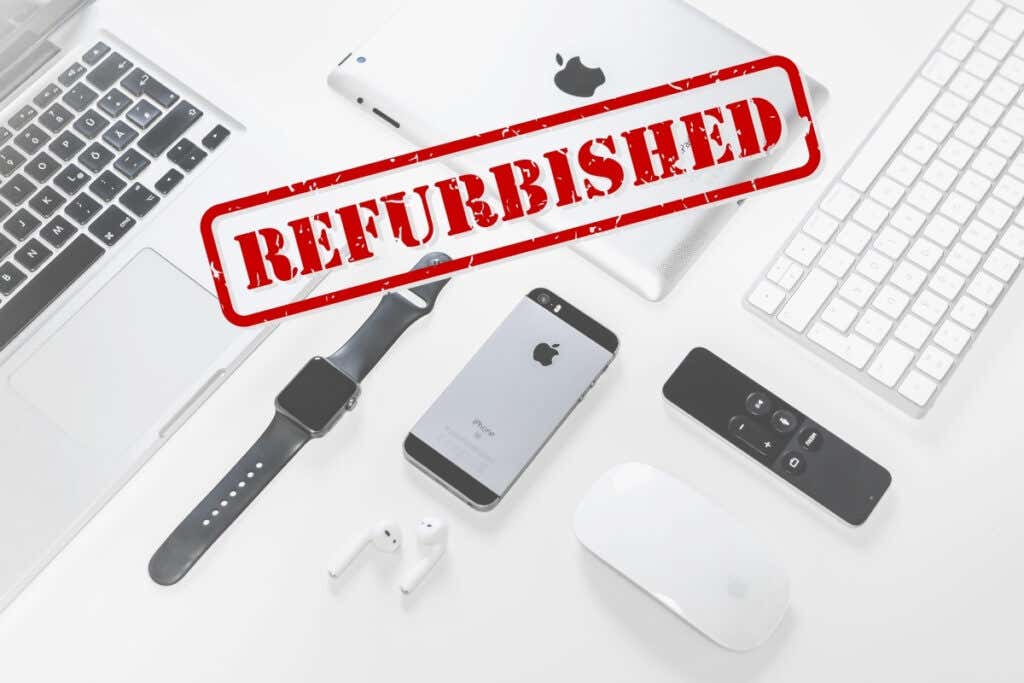 Refurbished Apple devices