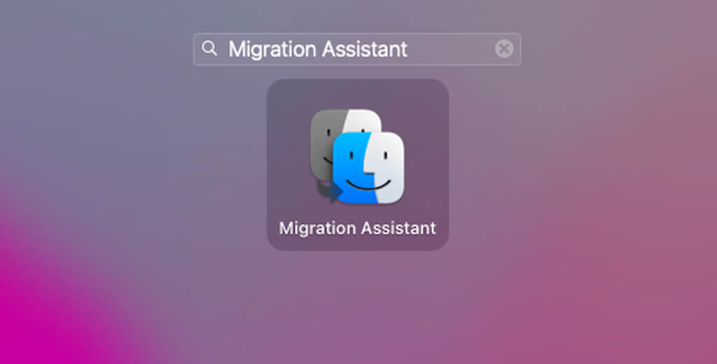 Migration Assistant app