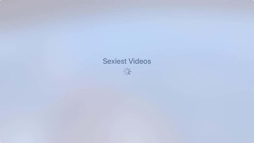 Cannot access sexiest videos
