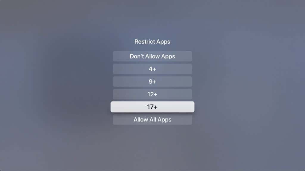 Restrict App screens