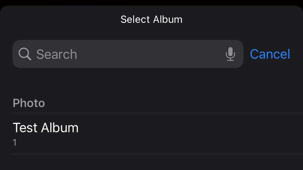 Select Album