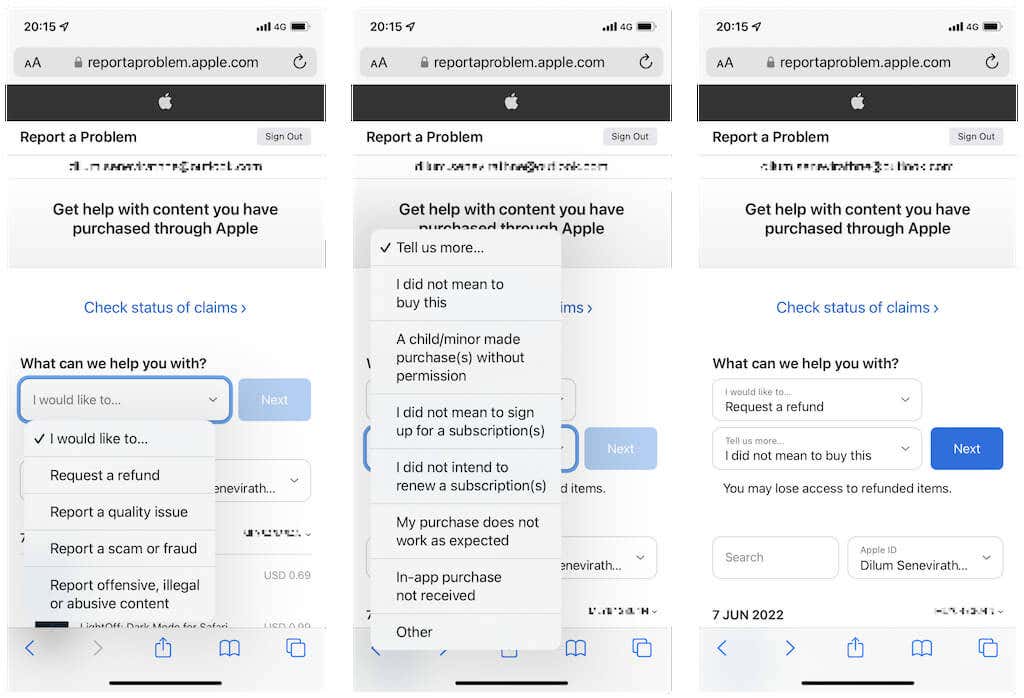 Buyer's Remorse? How to Request a Refund From Apple's App Store