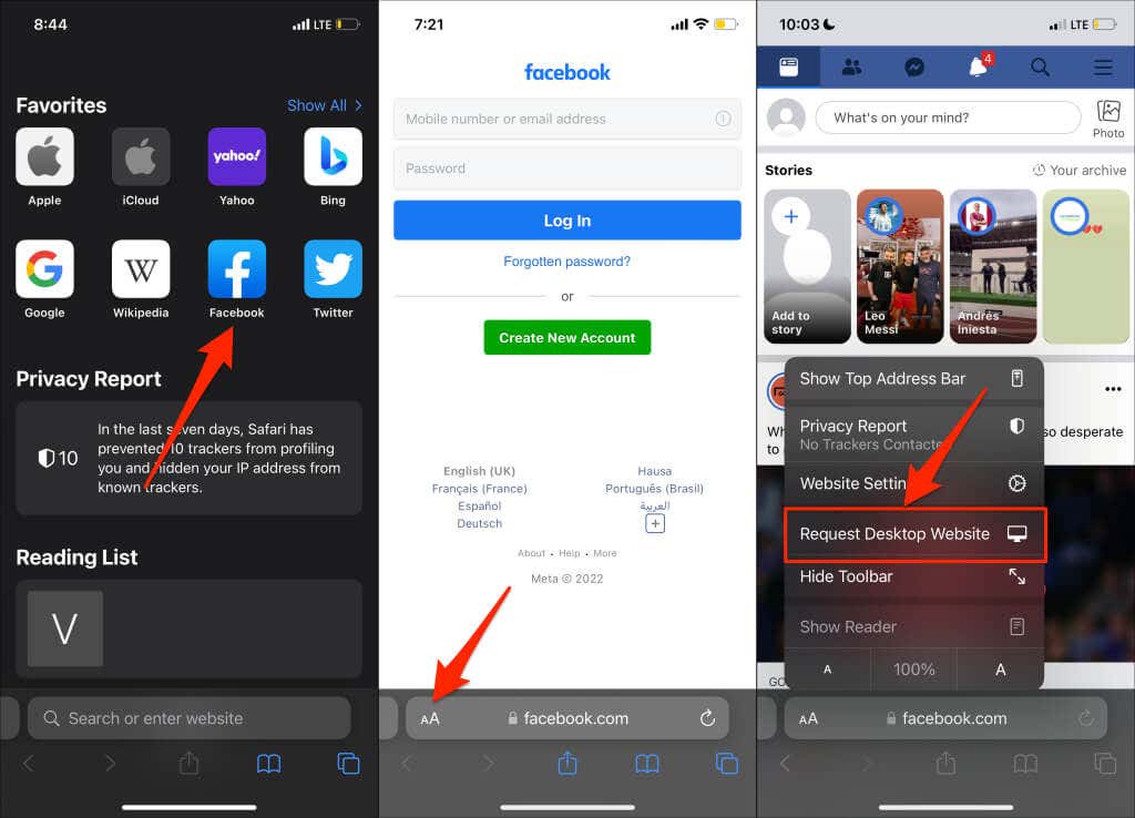 How To Access Facebook Desktop Version on Phone