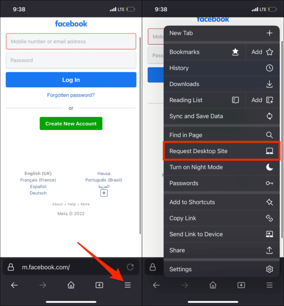 How to Access Facebook Desktop Version on iPhone and iPad
