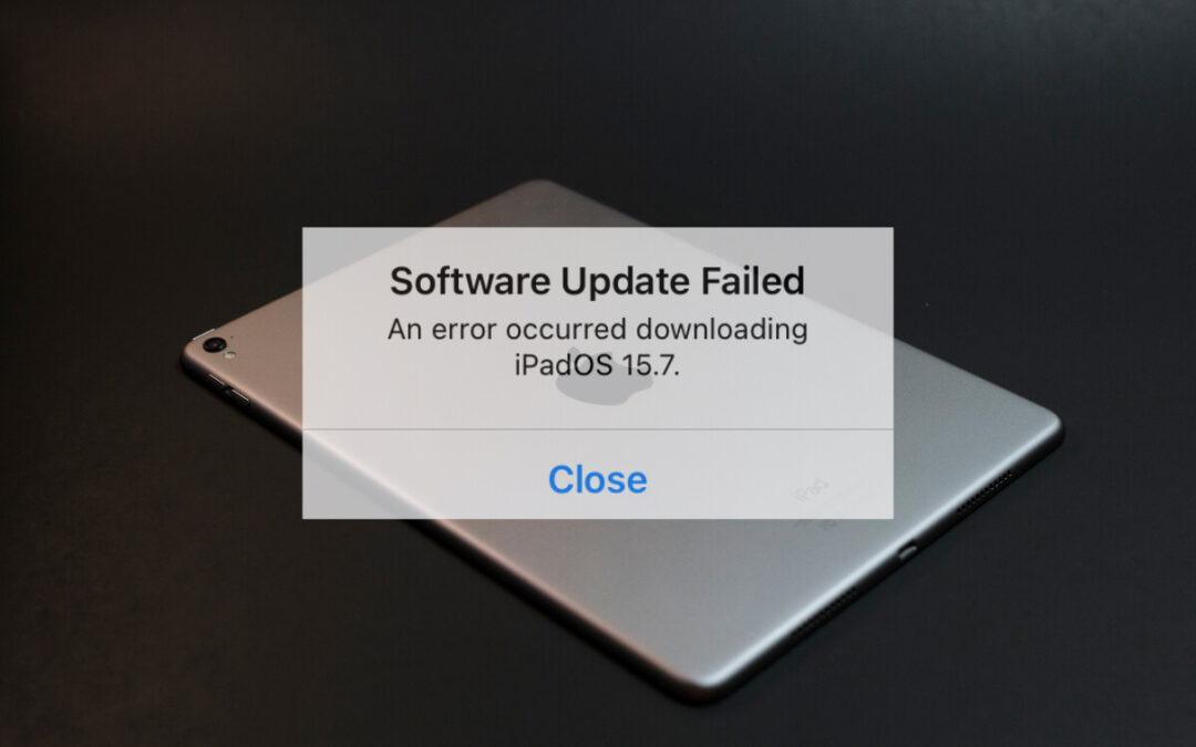 How to Fix “Software Update Failed An Error Occurred Downloading