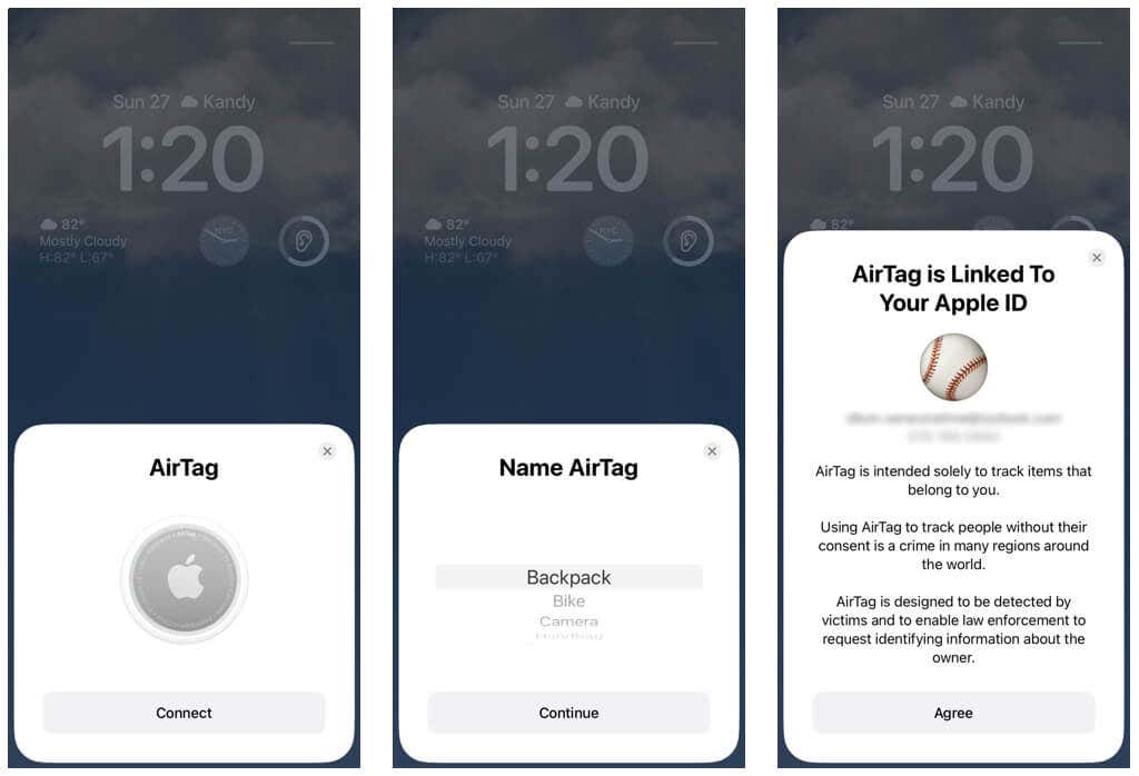 Set up your AirTag using your iPhone, iPad, or iPod touch - Apple Support