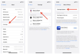 How to Check the Coverage or Warranty Status of Your Apple Devices