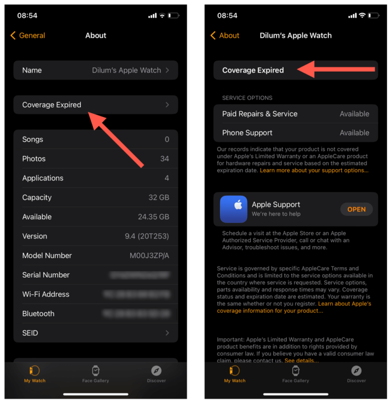 How to Check the Coverage or Warranty Status of Your Apple Devices