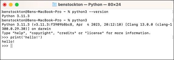 How to Install and Run Python on Your Mac image 12
