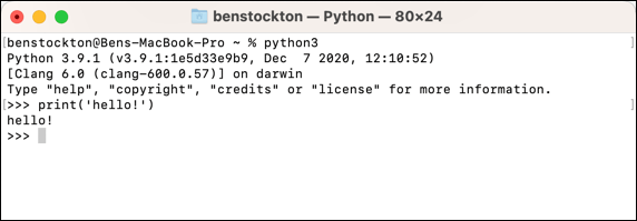 How to Install and Run Python on Your Mac image 6
