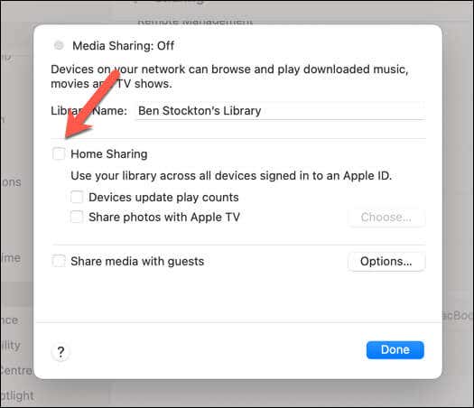 How to Set Up and Use Apple Home Sharing on Your Mac or PC image 5