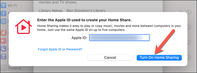 How to Set Up and Use Apple Home Sharing on Your Mac or PC image 6