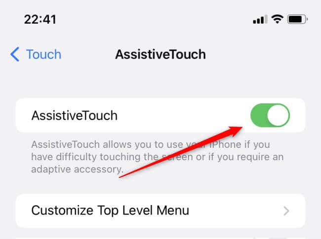 How to Turn iPhone Off and On Without a Power Button image 5