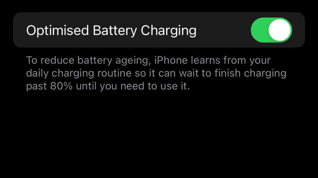 What Is “Optimized Battery Charging” on iPhone, iPad, MacBook and AirPods? image 11