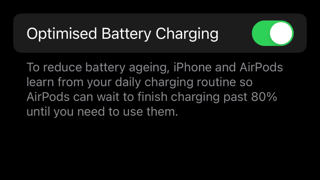 What Is “Optimized Battery Charging” on iPhone, iPad, MacBook and AirPods? image 13