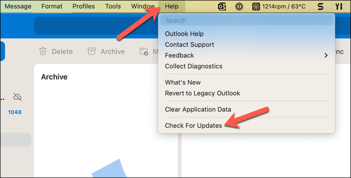 How to Update Microsoft Outlook on Your Mac image 2