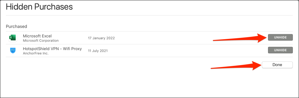 Hidden Purchases on Mac App Store
