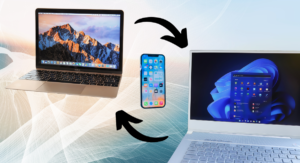 Mac, iPhone, Windows data transfer.