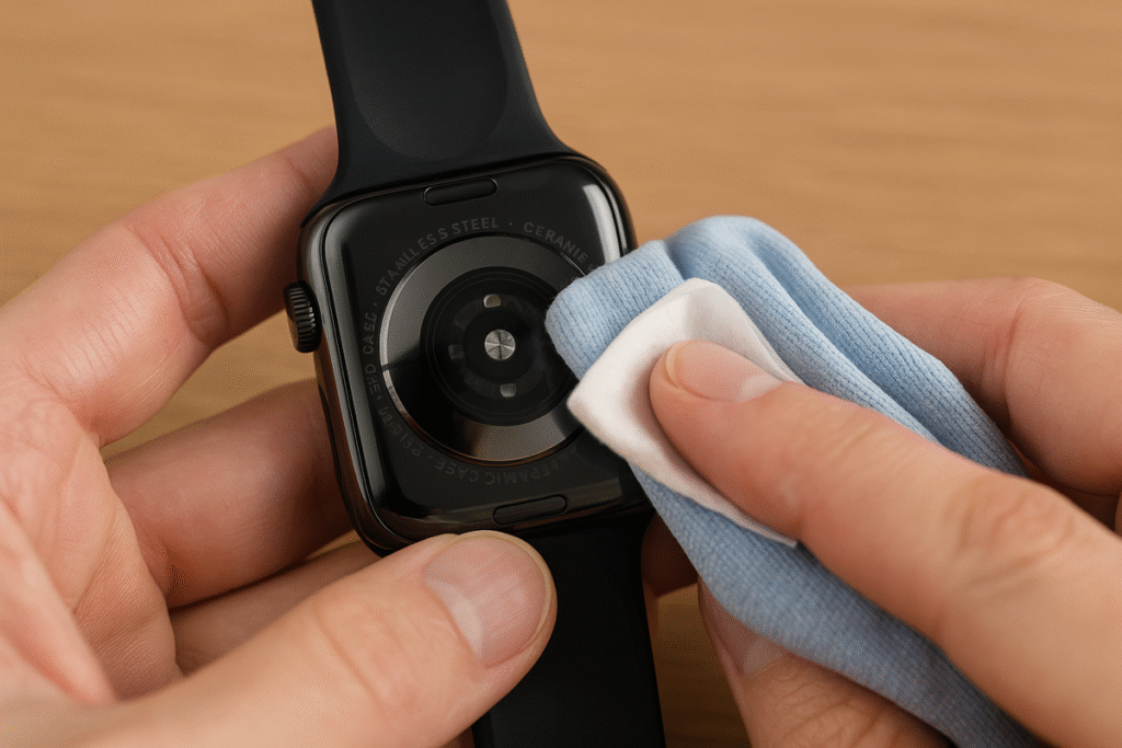 clean apple watch
