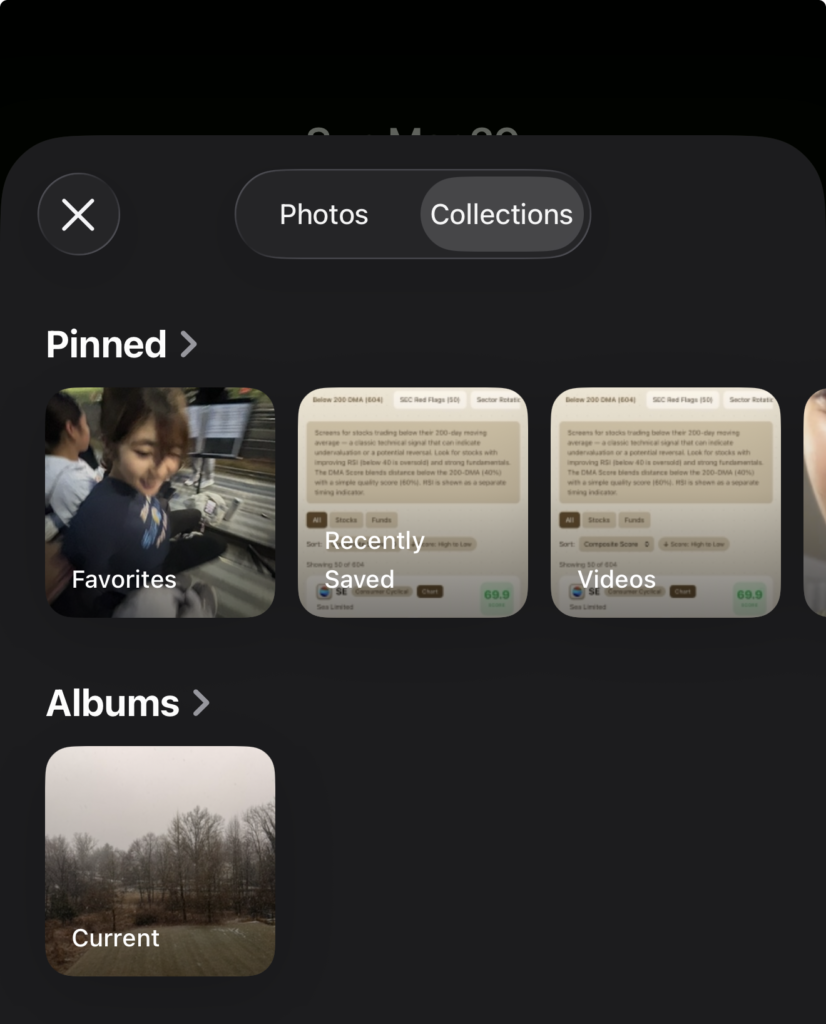 choose albums - Switching To Mac