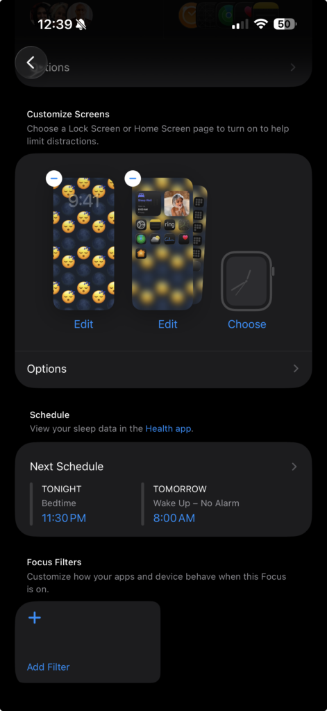 lock screen focus mode - Switching To Mac