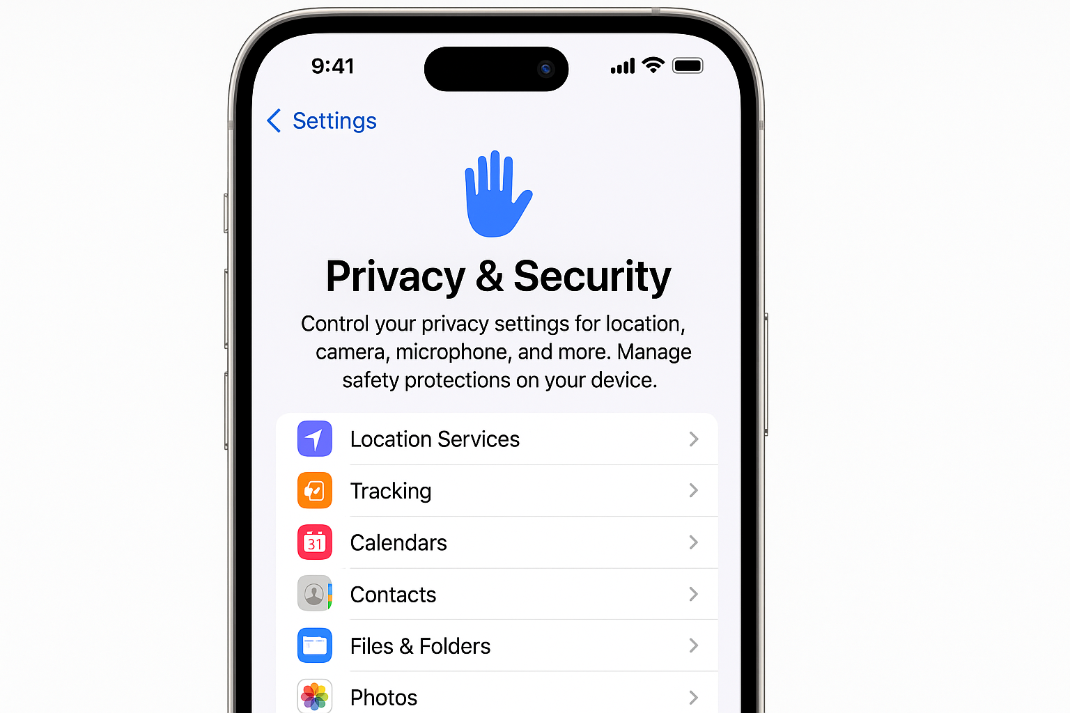 Apple Maps app showing Privacy & Data settings with advertising controls