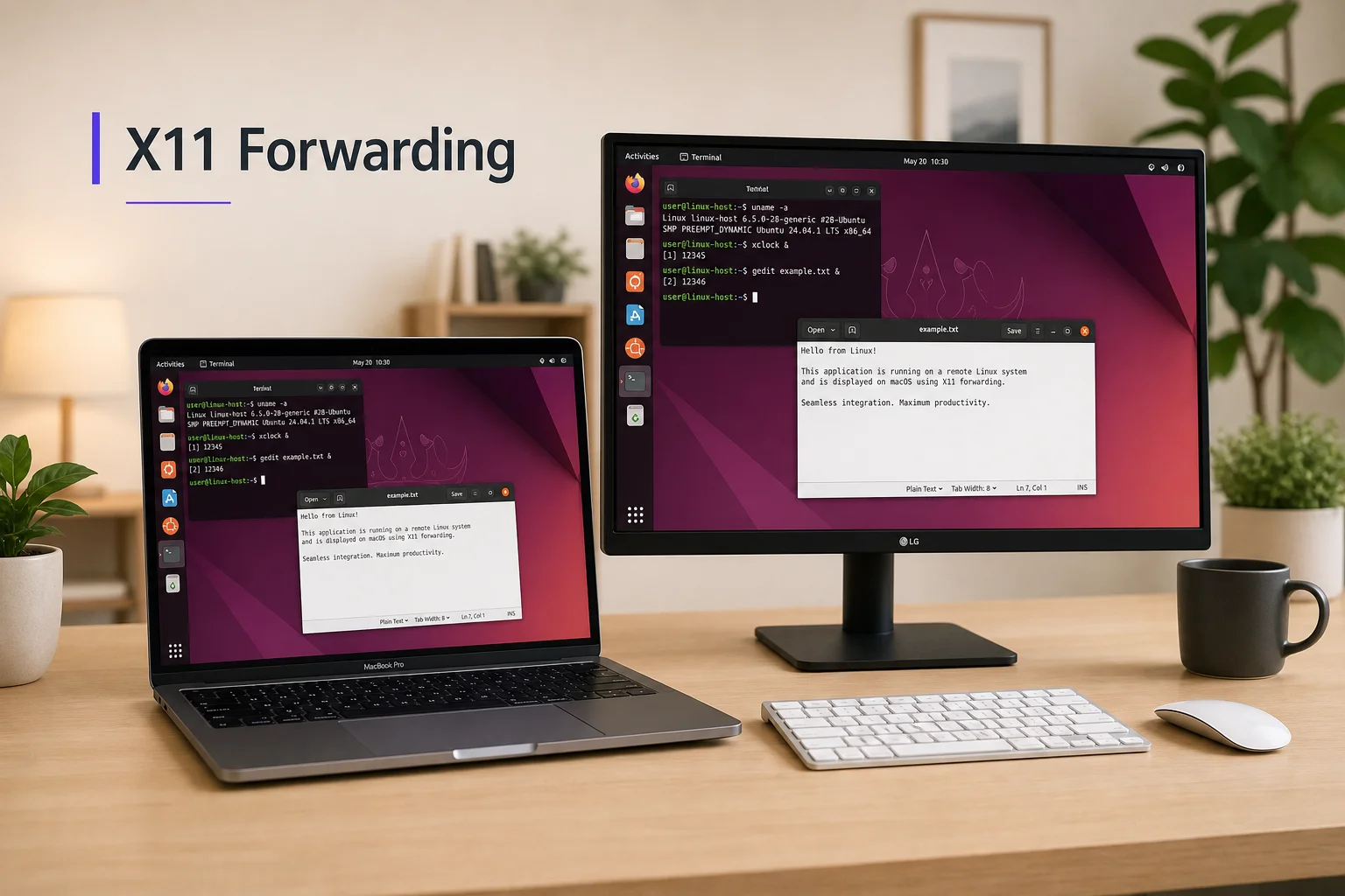 How to Run Linux Apps on macOS Using X11 Forwarding