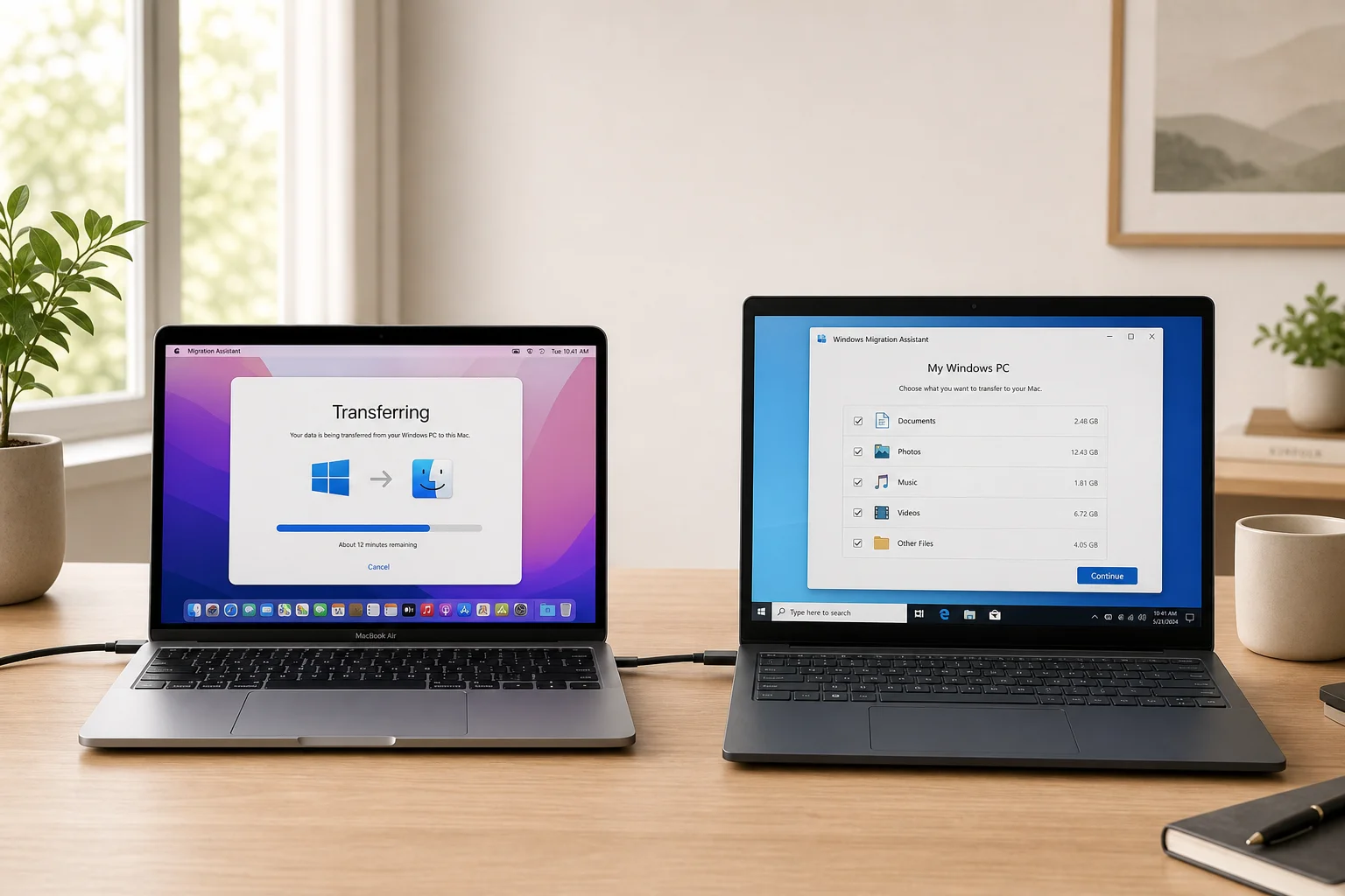 How to Transfer Data from Windows to Mac Using Migration Assistant (2026)